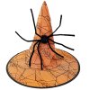 klobouk s pavoukem oranžový 1