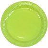 papírový talíř zelený