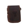panske kozene crossbody tmavohnedy hunter embos srnec tophunting