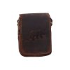 panske kozene crossbody tmavohnedy hunter medved hnedy tophunting
