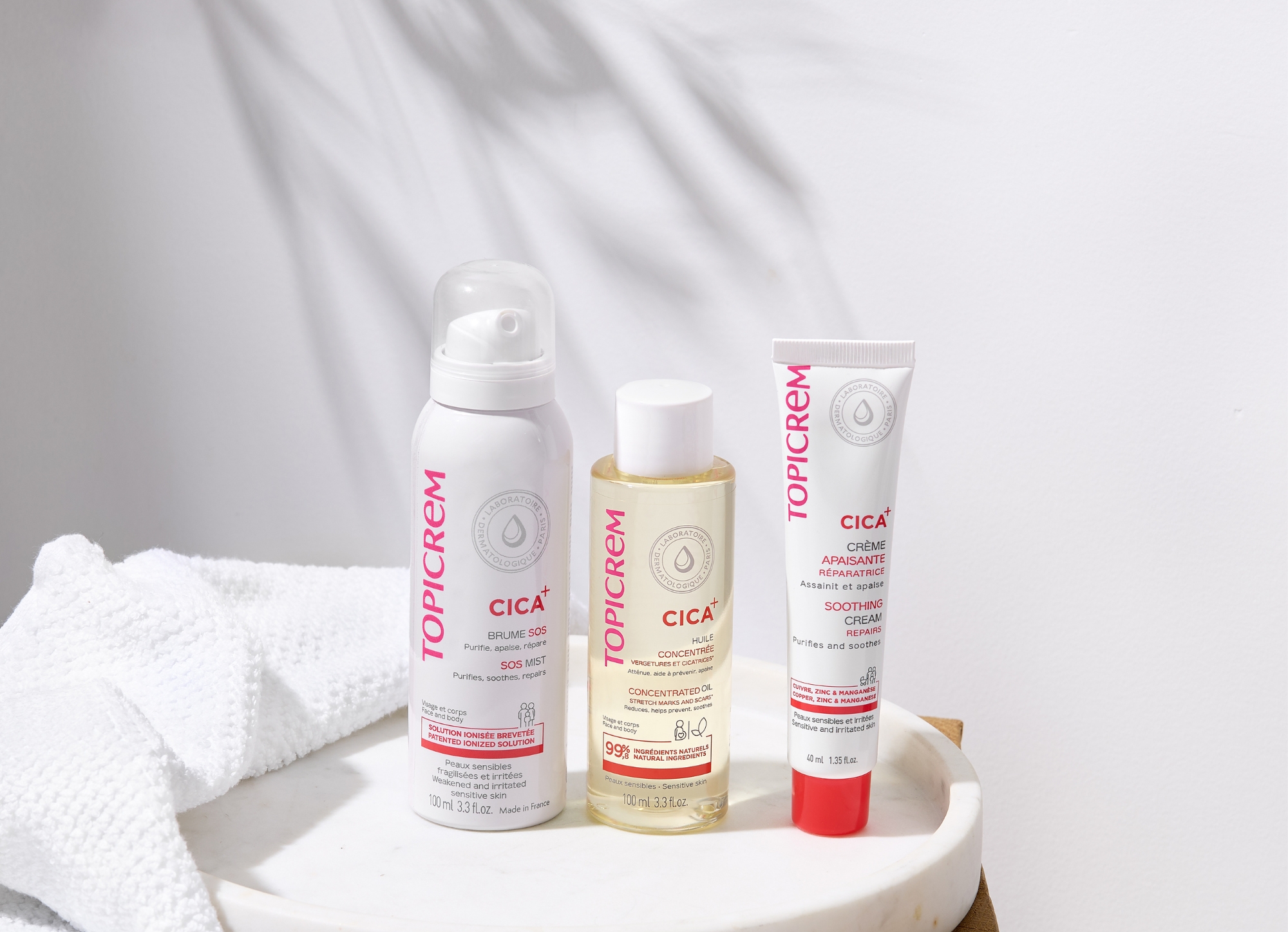 CICA+ SOS mlha: Okamžitá úleva pro podrážděnou pokožku kdykoliv během dne