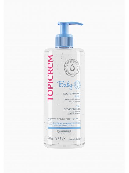 Topicrem BABY mycí gel 2v1 500 ml