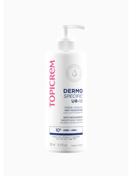 Topicrem UR-10 Krém na hrubou a suchou pokožku 500 ml