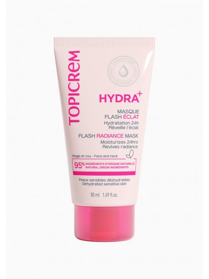 Topicrem HYDRA+ Hydratační rozjasňující maska 50 ml