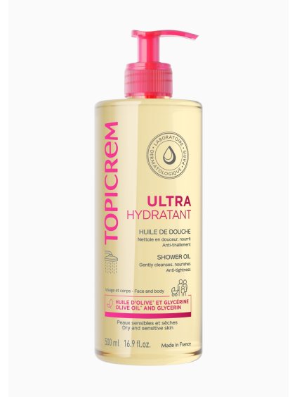 TOPICREM ULTRA Hydratační sprchový olej 500 ml