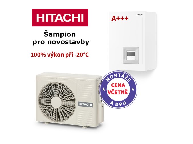 HITACHI Yutaki S 4,3 - 8 kW