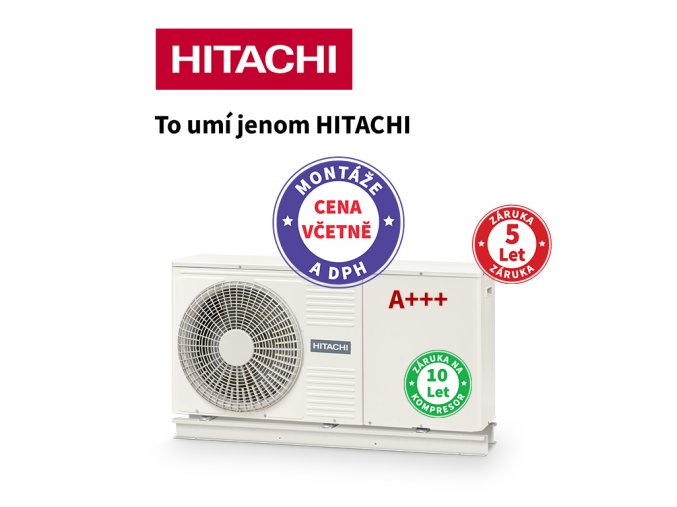 HITACHI monoblok 4,3 7,5 kW01