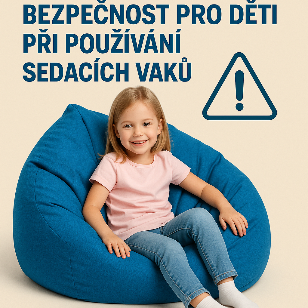 Sedací vaky pro děti TopKing: Certifikovaná bezpečnost a nekonečná zábava v jednom