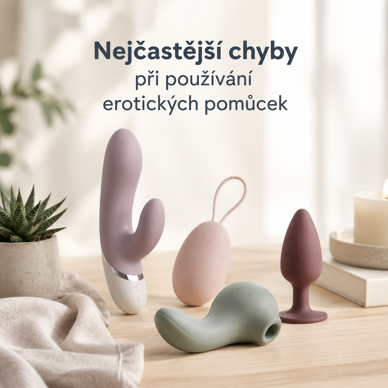 Nejčastější chyby při používání erotických pomůcek