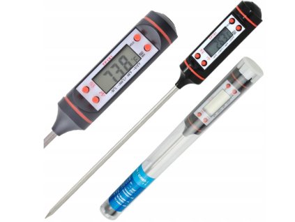 13194 5 lcd teplomer se sondou do 300 c