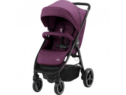 Wozek spacerowy BRITAX Romer B Agile M Cherry Wine eurowozki.PL