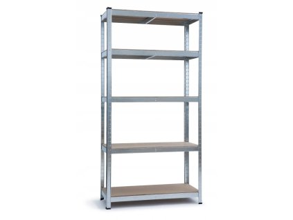 6645 1 kovovy regal 5 polic 180x90x40 cm