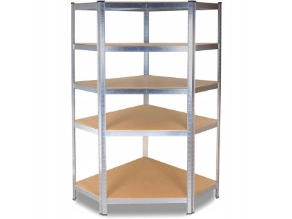 6654 kovovy regal 5 polic 180x90x40 cm
