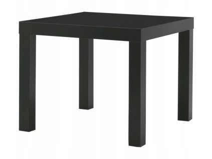 6702 2 odkladaci stolek 55x55 cm cerny