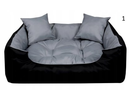 Pelíšek pro psa a kočku 115x95 cm (Barva Tmavě šedá)