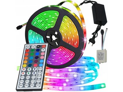 TASMA LED SMD WODOODPORNA 5M RGB KOLOROWA PILOT Marka Unity