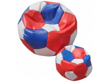 Sedací vak míč XXXL + ZDARMA XL podnožník 100cm 500l TopKing