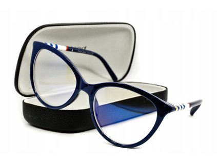 DAMSKIE OKULARY ANTYREFLEKSYJNE KOCIE OCZY ZEROWKI