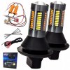 Autožárovka 2v1 132x LED denní svícení s funkcí blinkru