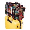 Cestovní taška WIZZAIR 40 x 30 x 20 cm s USB (Barva Šedá / Černá)