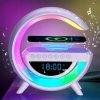 18210 1 inteligentni rgb led lampa s nabijeckou qi bluetooth reproduktoru