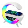 18210 inteligentni rgb led lampa s nabijeckou qi bluetooth reproduktoru