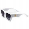 Dámské polarizační sluneční brýle UV400 Bílé