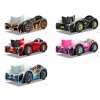Lozko samochod 140x70 auto materac SPEED CARS Kolor wielokolorowy