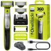GOLARKA MESKA PHILIPS ONEBLADE 360 DO TWARZY I CIALA 2 OSTRZA NASADKA 5W1