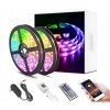 8040 7 led pasek 10 m rgb 5050 bluetooth ovladac zdroj