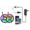 8046 1 led pasek 5 m rgb 5050 bluetooth ovladac zdroj