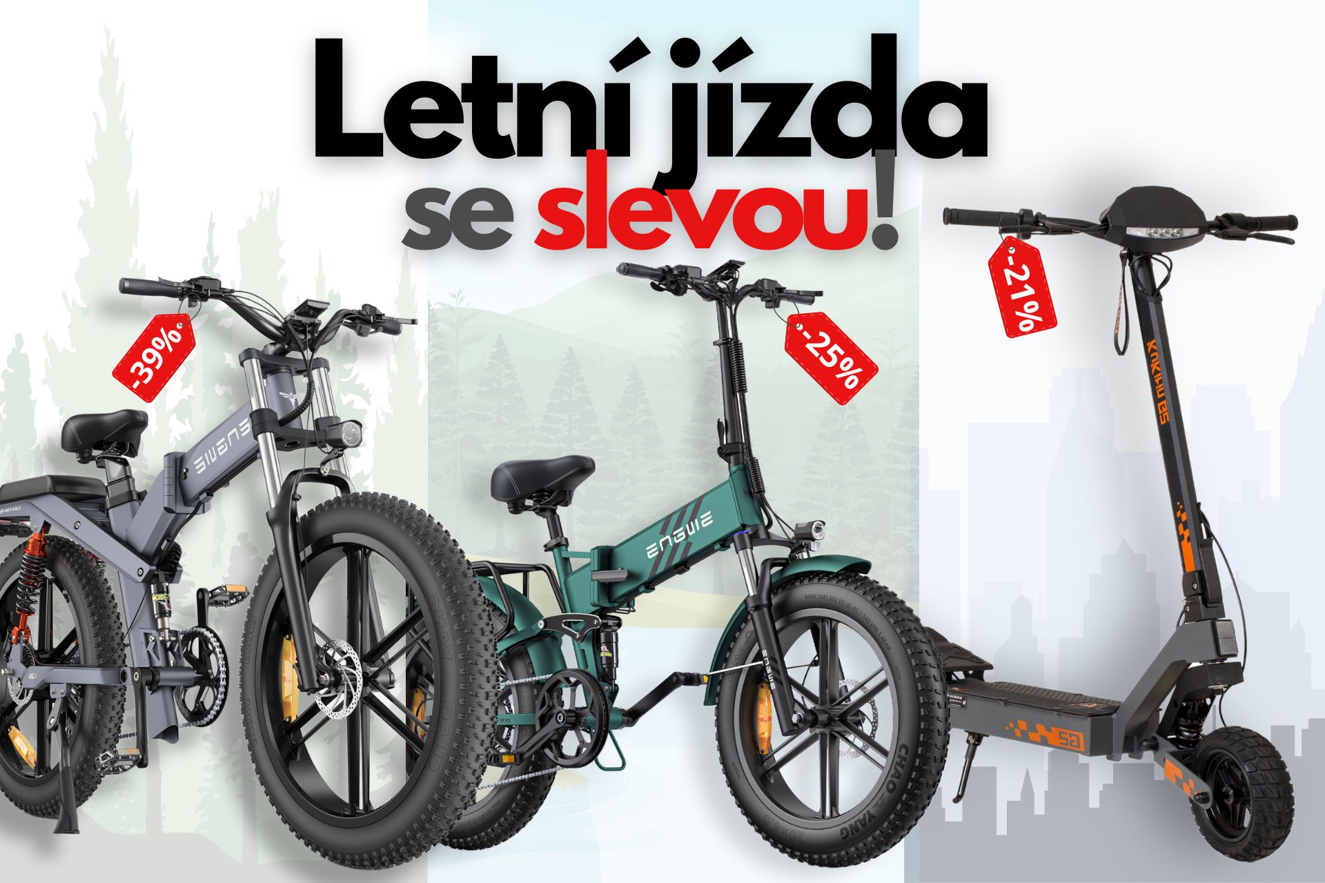Letní jízda se slevou
