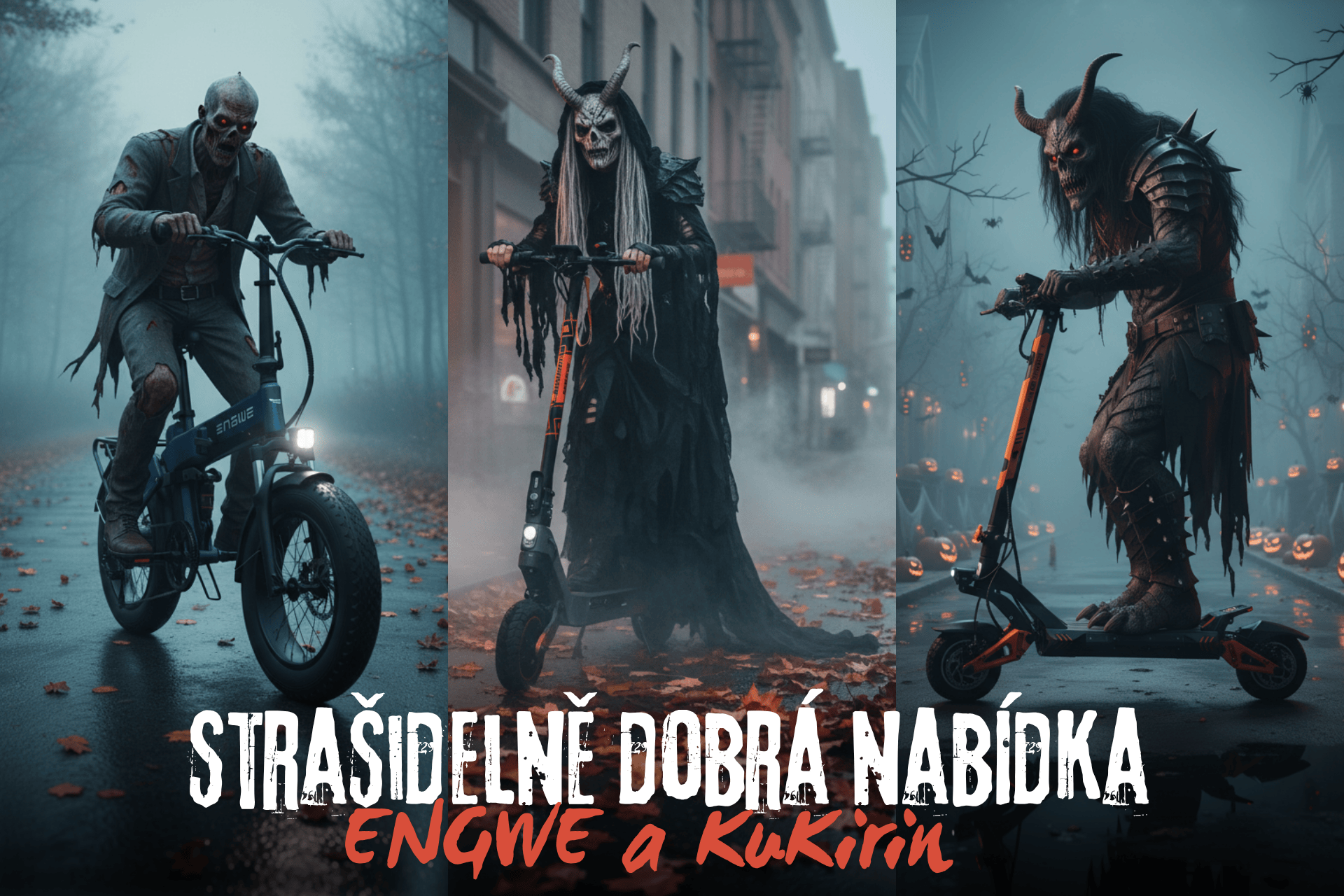 Strašidelne dobrá ponuka Engwe a Kukirin