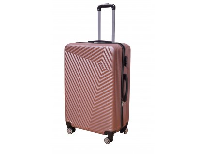 148 velky cestovny kufor na kolieskach squareshine ruzovy darcek v hodnote 20 eur