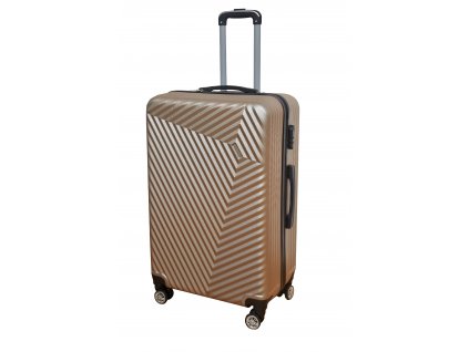 154 velky cestovny kufor na kolieskach squareshine zlaty darcek v hodnote 20 eur