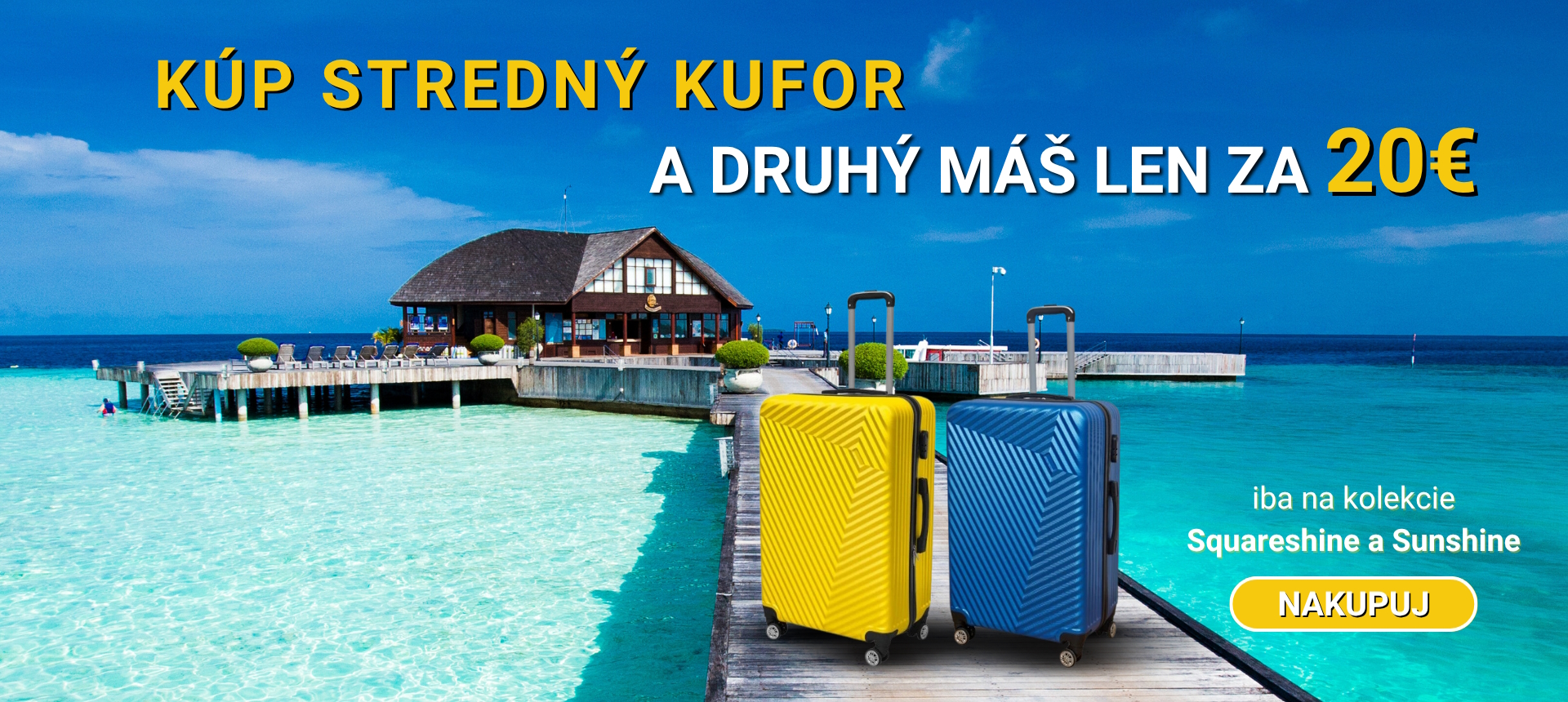 Stredné kufre za 20€