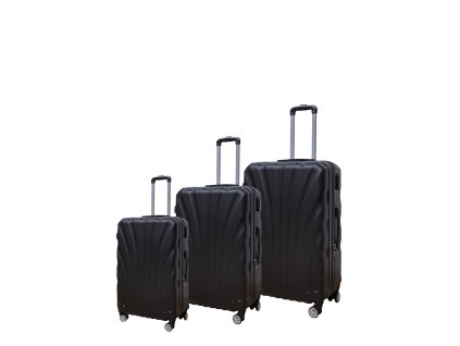 Set cestovných kufrov Sunshine čierny