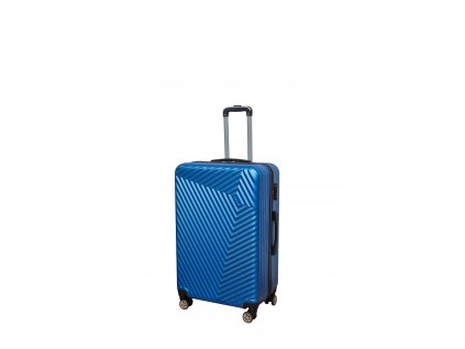 Príručný kufor do lietadla Squareshine modrý + darček v hodnote 20 eur