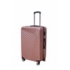 Stredný cestovný kufor do lietadla Squareshine ružový