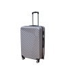 Stredný cestovný kufor do lietadla Squareshine šedý