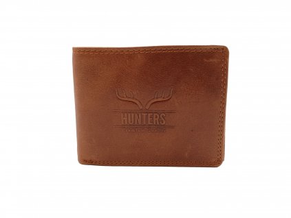 Pánská kožená peněženka HUNTERES 7878  světle hnědá