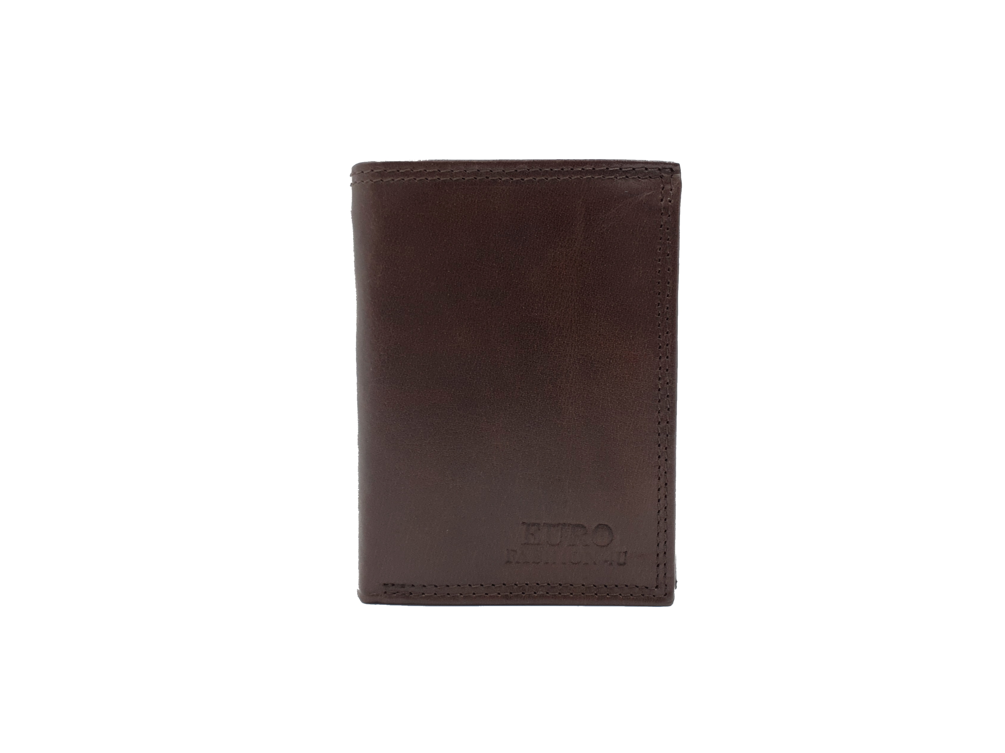 Pánská kožená peněženka F4U 306Z tmavě hnědá