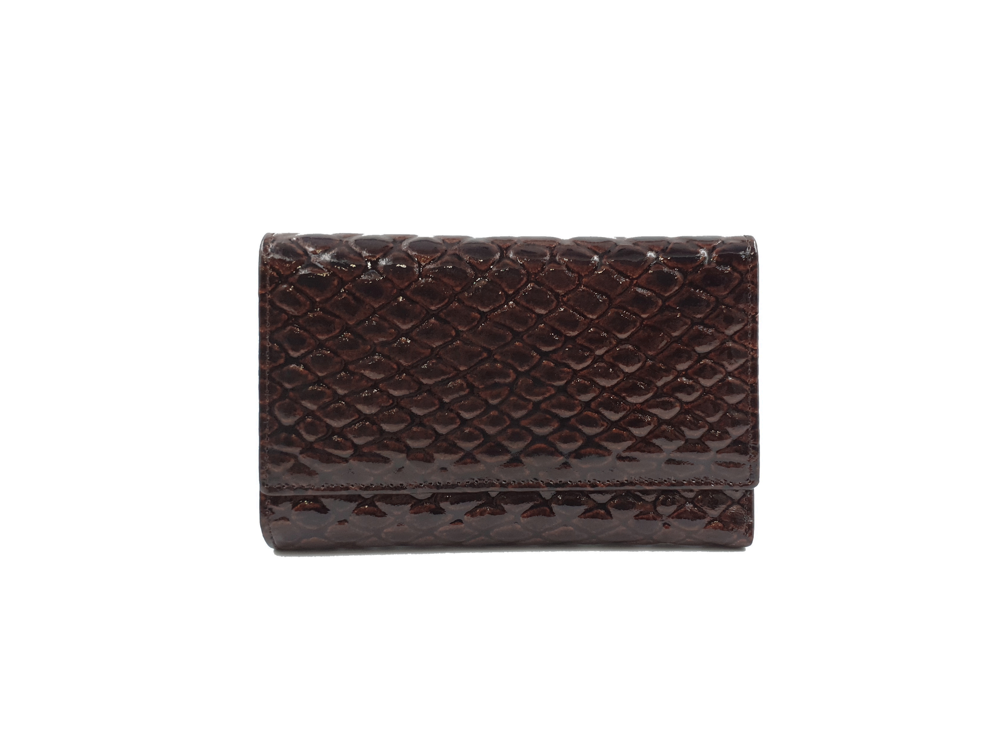 Dámská kožená peněženka ST1055 tmavě hnědá