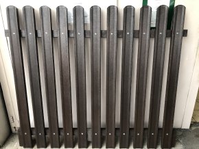 01 ac. Zaunplanke, Profil D-100x25-700 mm