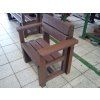 02 pt. 3+2 fauteuil met rugleuning en armleuningen