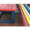 02 hc. Gekleurde kindertafel