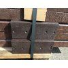 2 stuks plastic strips voor uitzettingsvoegen in planken