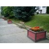 03 ac. Flower pot square, large