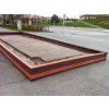 03 be. Grote rechthoekige bloempot