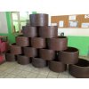 03 d. Flower pot round, massive